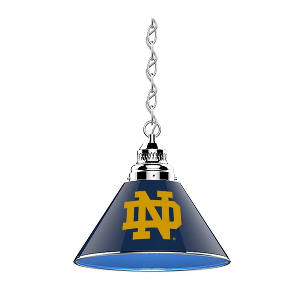 Notre Dame Pendant Light, Chrome Fixture